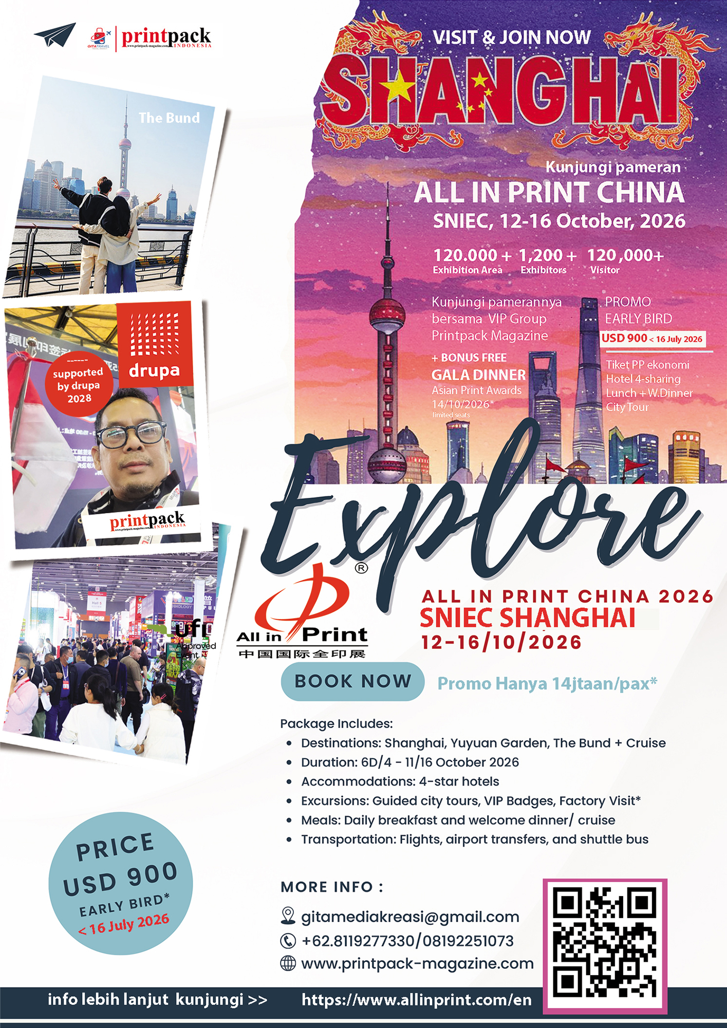 White Travel And Tour Flyer